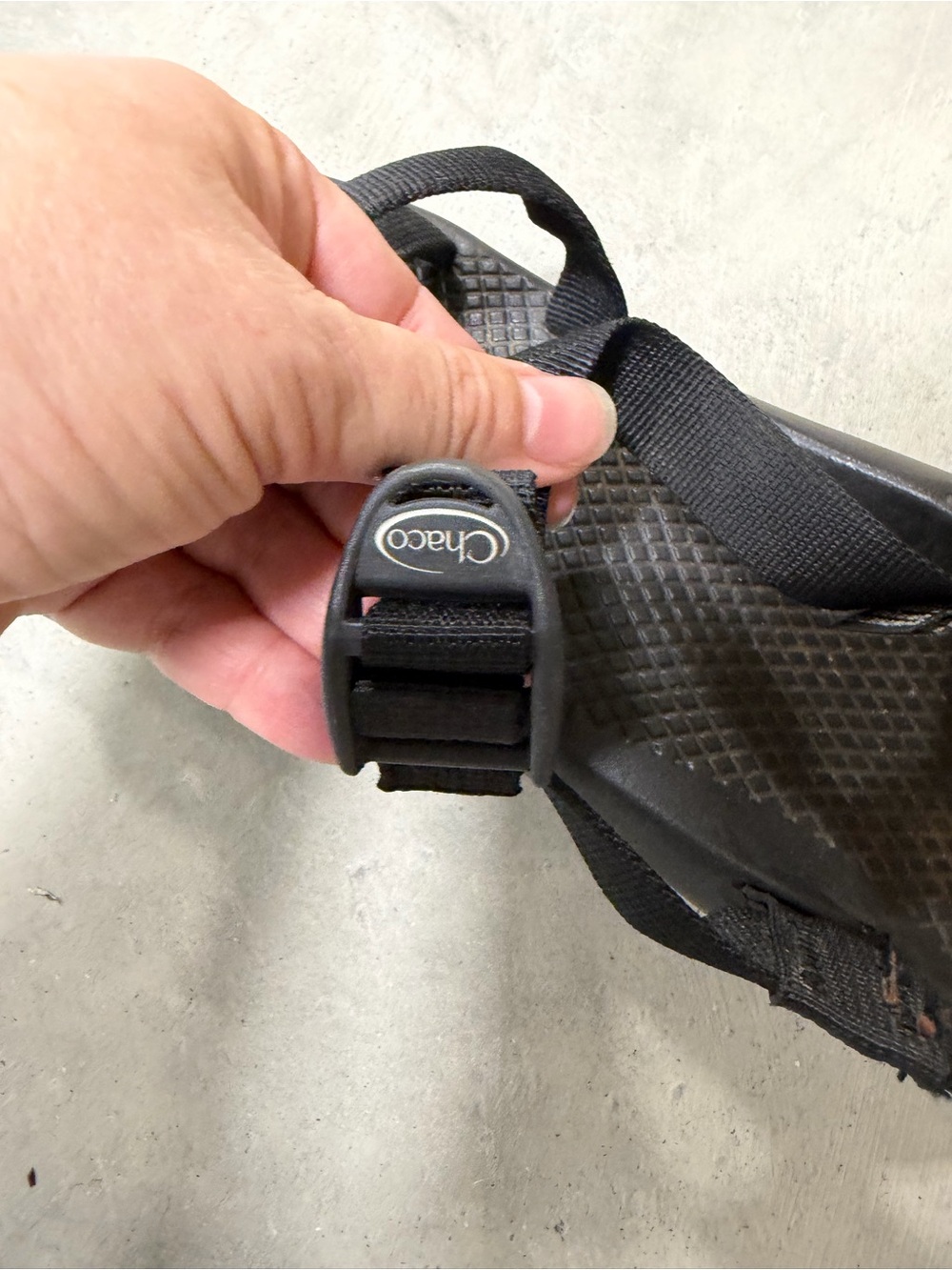 Chaco womens black outdoor waterproof hiking sandals size 10 - Picture 6 of 6